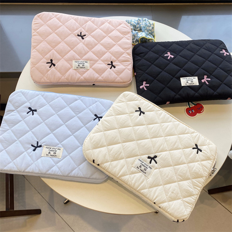 Luxury Bags Laptop - Sevimli Yay Grafik Laptop Çantası Tablet