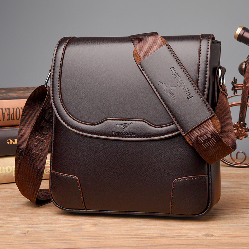 Luxury Bags For Men - Lüks marka erkek deri omuz çantaları