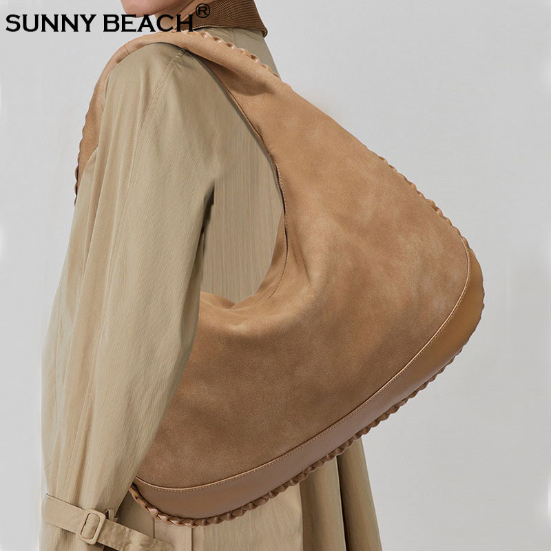 Moda Büyük Kapasiteli Omuz Çan - Half Moon Bag Suede incelemesi ve fiyatı