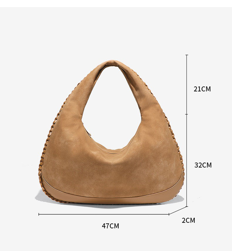 Moda Büyük Kapasiteli Omuz Çan - Half Moon Bag Suede incelemesi ve fiyatı