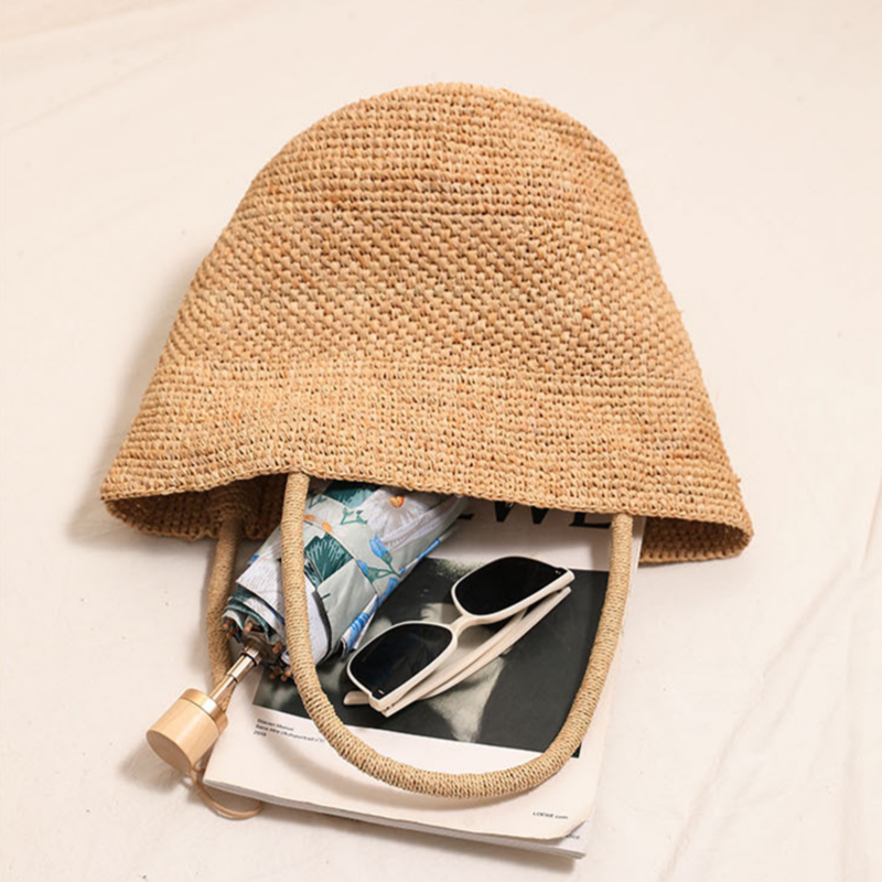 Vintage Rafya Hasır Örgülü Çan - Luxury Beach Bags Ysl incelemesi ve fiyatı