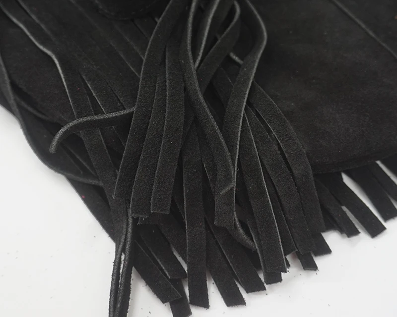 Kadın Hakiki Deri Süet Saçaklı - Half Moon Bag Suede incelemesi ve fiyatı