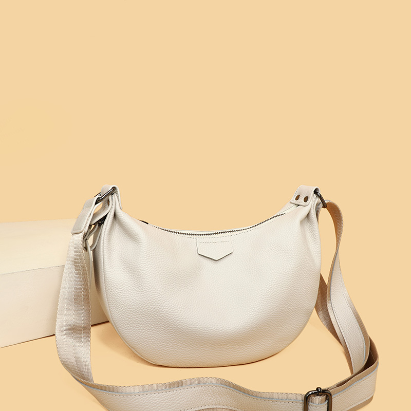 Yeni Kadın Çantaları 100% Haki - Half Moon Bag Suede incelemesi ve fiyatı