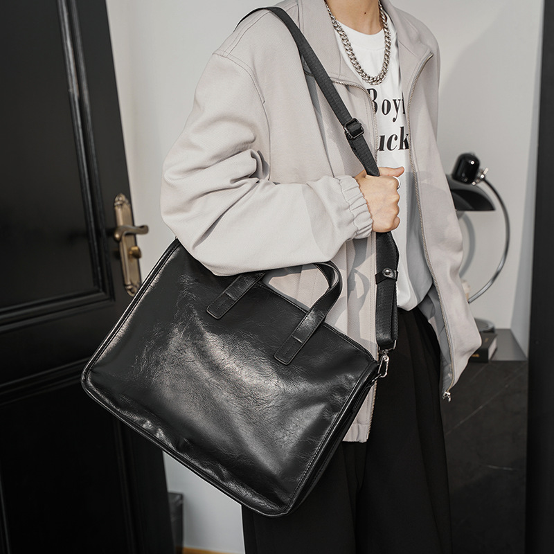 Rahat iş erkek çantası moda yü - Luxury Bags For Men incelemesi ve fiyatı