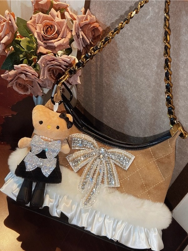 Vintage Niş Ağır Sanayi Rhines - Half Moon Bag Suede incelemesi ve fiyatı