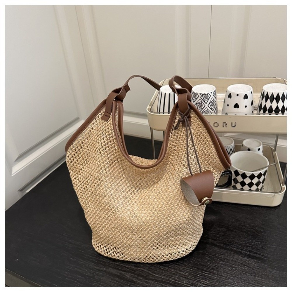 Yazlık Hasır Örgülü Omuz Çanta - Luxury Beach Bags Ysl incelemesi ve fiyatı