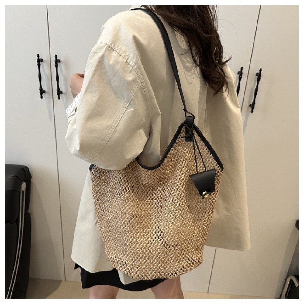 Yazlık Hasır Örgülü Omuz Çanta - Luxury Beach Bags Ysl incelemesi ve fiyatı
