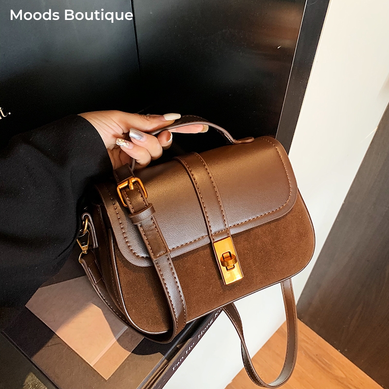 Markalı Mini Kare Kapaklı Çapr - Luxury Bags Sales incelemesi ve fiyatı