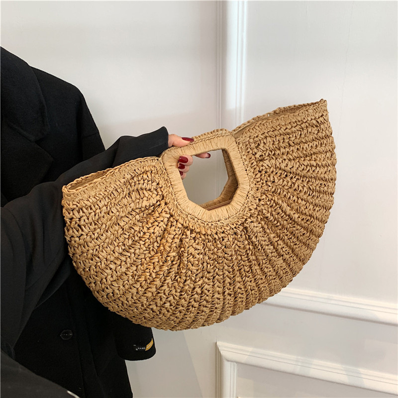 Yaz Saman Kadın Yarım Ay Plaj  - Luxury Beach Bags Ysl incelemesi ve fiyatı