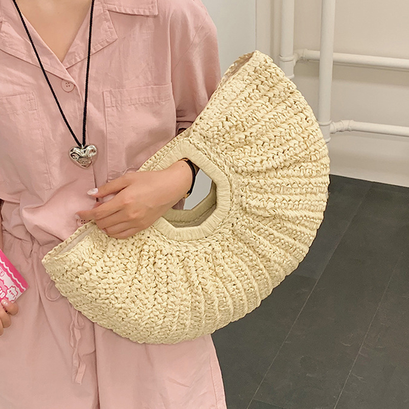 Yaz Saman Kadın Yarım Ay Plaj  - Luxury Beach Bags Ysl incelemesi ve fiyatı
