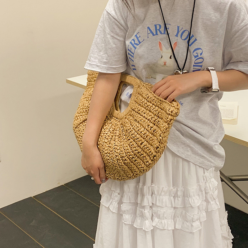 Yaz Saman Kadın Yarım Ay Plaj  - Luxury Beach Bags Ysl incelemesi ve fiyatı