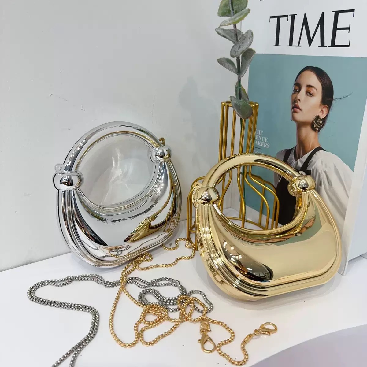 Mini Altın Gece Çantası Çantal - Luxury Bags Online incelemesi ve fiyatı
