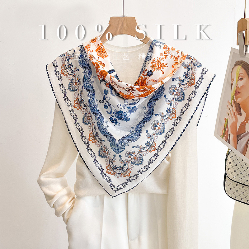 Lüks %100 Dut İpeği Kare Eşarp - Luxury Bags Online incelemesi ve fiyatı