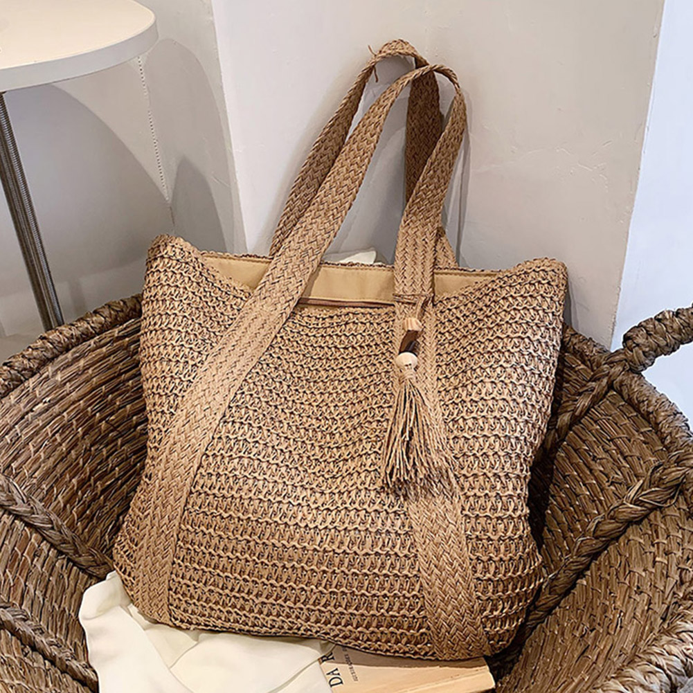 Yazlık Hasır Kadın Çantası El  - Luxury Beach Bags Ysl incelemesi ve fiyatı