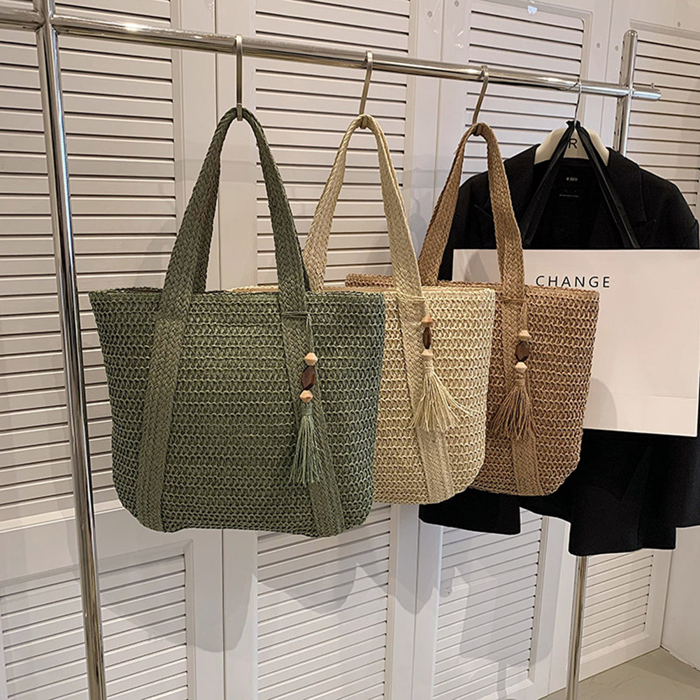 Yazlık Hasır Kadın Çantası El  - Luxury Beach Bags Ysl incelemesi ve fiyatı