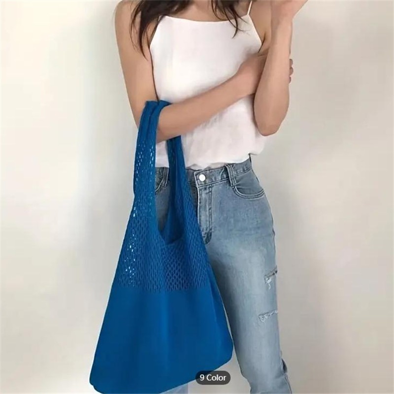 Estetik Hollow Out dantel çant - Luxury Beach Bags Ysl incelemesi ve fiyatı