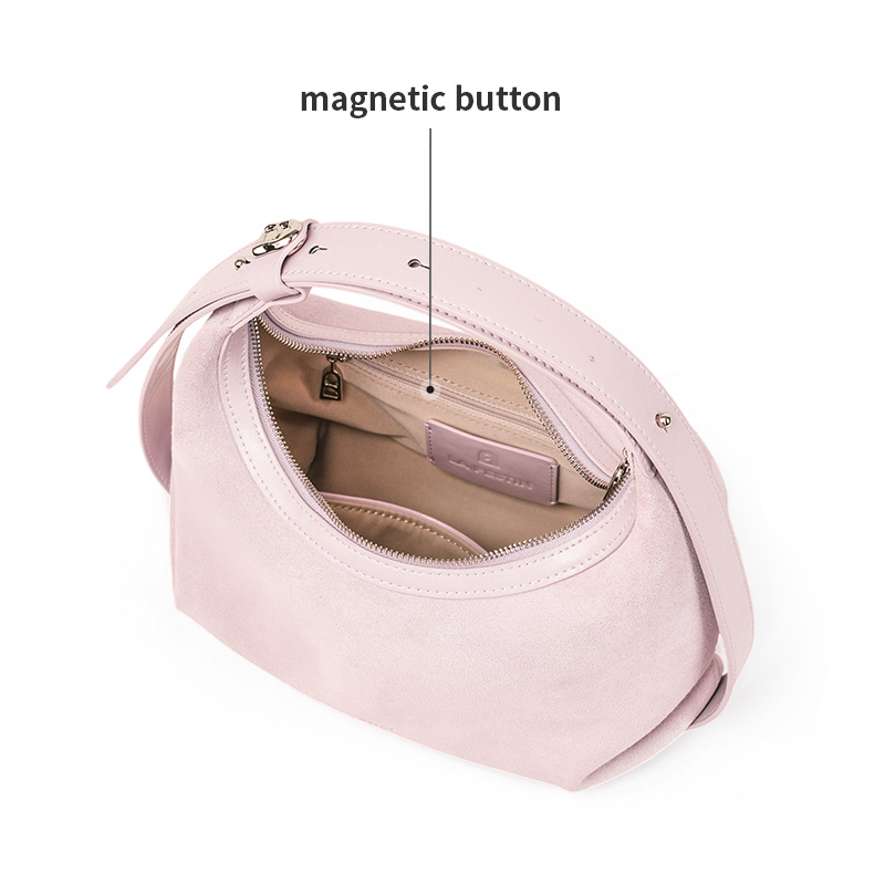 LA FESTIN Orijinal Çanta Kadın - Half Moon Bag Suede incelemesi ve fiyatı